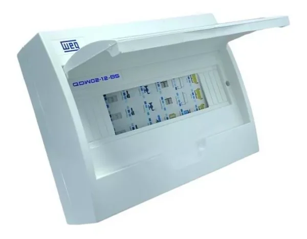 Quadro de distribuição de sobrepor WEG para 12 disjuntores - Imagem 2